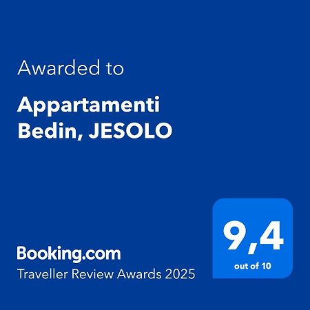 Appartamenti Bedin, Jesolo Eksteriør bilde